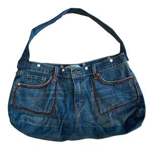 Levi's Blue Denim Shoulder Bag